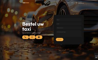 Schermafbeelding van taxi-fano.be