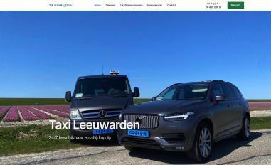 Schermafbeelding van taxi-leeuwarden.nl