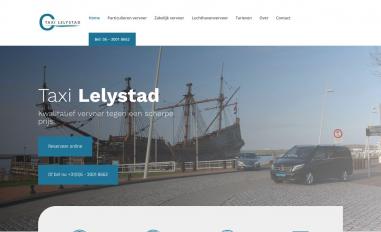 Schermafbeelding van taxi-lelystad.nl
