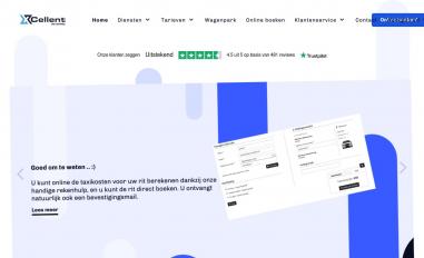 Schermafbeelding van taxi-xcellent.nl