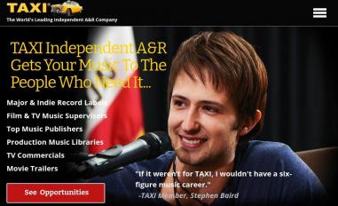 Schermafbeelding van taxi.com