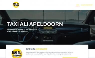 Schermafbeelding van taxiali.nl
