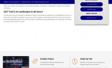 Schermafbeelding van taxiapeldoorn.com