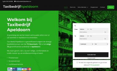 Schermafbeelding van taxibedrijfapeldoorn.nl