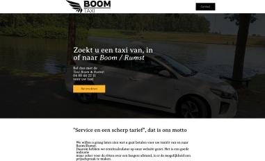 Schermafbeelding van taxiboom.be