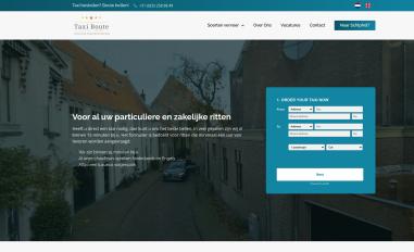 Schermafbeelding van taxiboute.nl