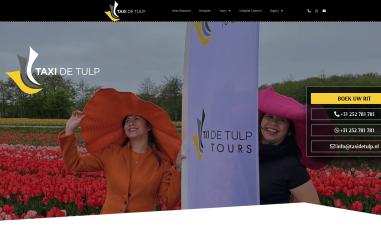 Schermafbeelding van taxidetulp.nl
