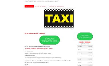 Schermafbeelding van taxiedecomfort-pk50iqan4x.live-website.com
