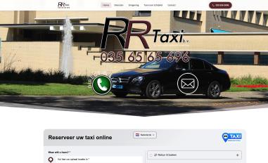 Schermafbeelding van taxihilversum.nl