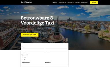 Schermafbeelding van taxiithaarlem.nl