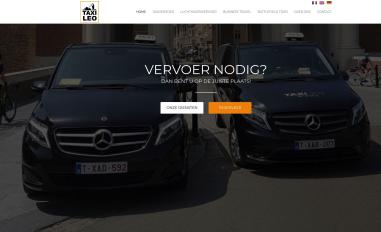 Schermafbeelding van taxileo.be