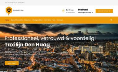 Schermafbeelding van taxilijndenhaag.nl