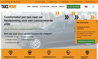 Schermafbeelding van taximovelelystad.nl