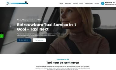Schermafbeelding van taxinext.nl