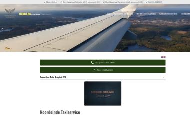 Schermafbeelding van taxinoordeinde.nl