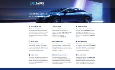 Schermafbeelding van taxiramos.nl