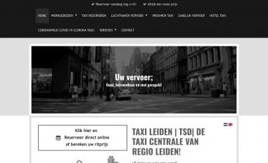 Schermafbeelding van taxiservicedeen.nl