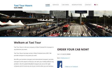 Schermafbeelding van taxitour.nl