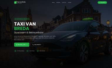 Schermafbeelding van taxivanbreda.nl