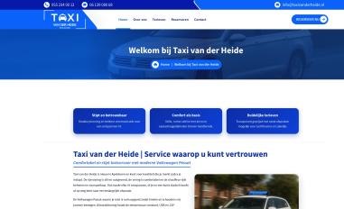 Schermafbeelding van taxivanderheide.nl