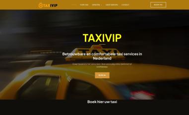 Schermafbeelding van taxivip.nl