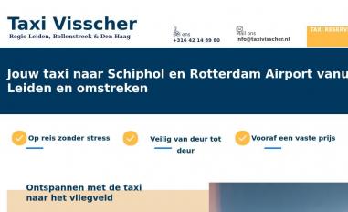 Schermafbeelding van taxivisscher.nl