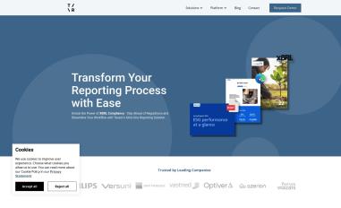 Schermafbeelding van taxxor.com