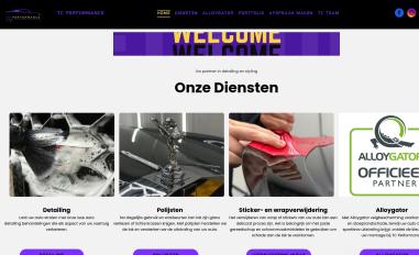 Schermafbeelding van tcperformance.nl