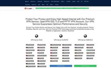 Schermafbeelding van tcpvpn.com