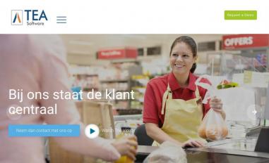 Schermafbeelding van teasoftware.nl