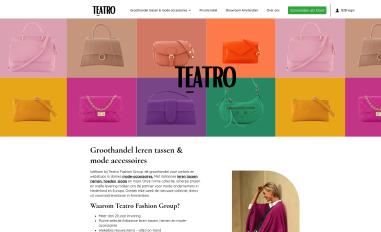 Schermafbeelding van teatrofashiongroup.com