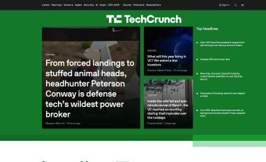 Schermafbeelding van techcrunch.com