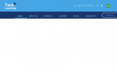 Schermafbeelding van techlearning.ca