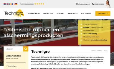 Schermafbeelding van technigro.nl