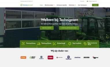 Schermafbeelding van technigroen.nl