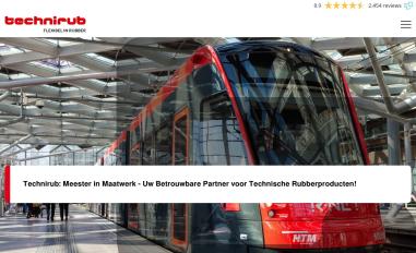 Schermafbeelding van technirub.nl