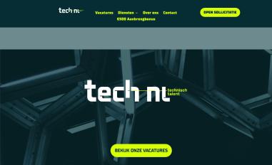 Schermafbeelding van technljobs.nl