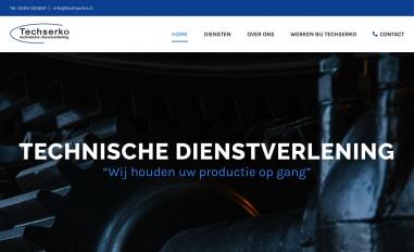 Schermafbeelding van techserko.nl