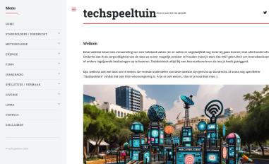 Schermafbeelding van techspeeltuin.nl