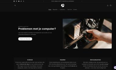 Schermafbeelding van teckie.nl