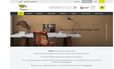 Schermafbeelding van tegelinfo.nl