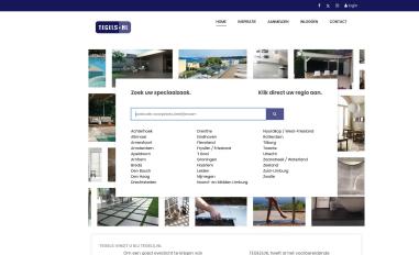 Schermafbeelding van tegels.nl