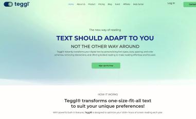 Schermafbeelding van teggl.com
