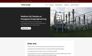 Schermafbeelding van tekada.nl