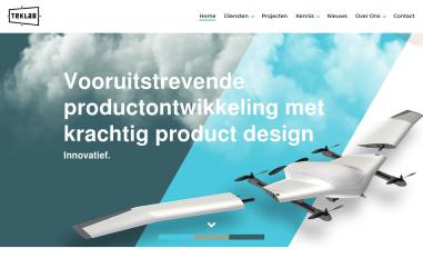 Schermafbeelding van teklab.nl