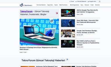 Schermafbeelding van teknoyorum.com