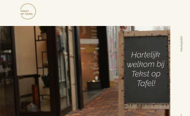 Schermafbeelding van tekstoptafel.nl