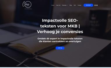 Schermafbeelding van tekstvakman.nl