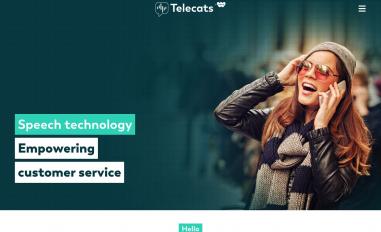 Schermafbeelding van telecats.com