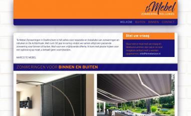 Schermafbeelding van temebelzon.nl